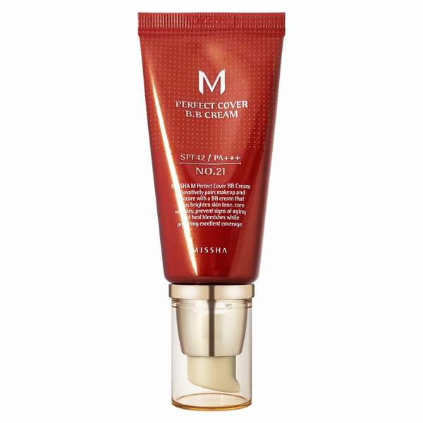 Missha Perfect Cover BB Cream SPF42 PA+++, 50ml - 21 Light beige