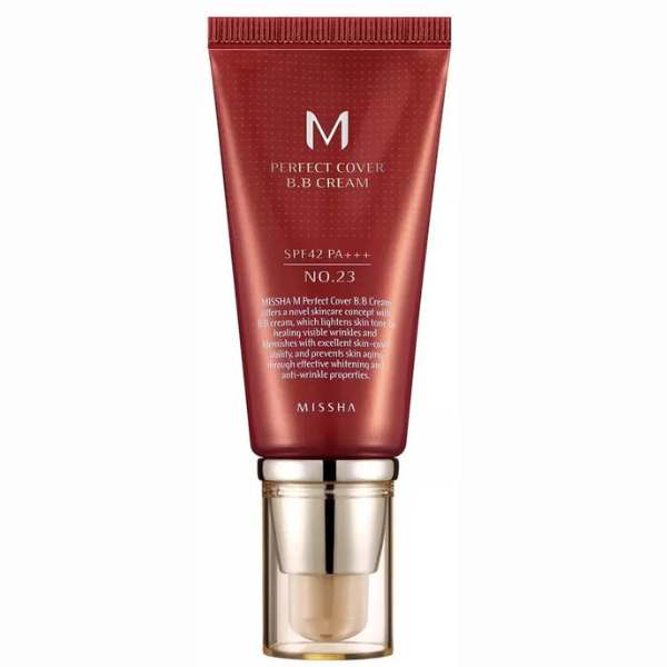 Missha Perfect Cover BB Cream SPF42 PA+++, 50ml - 23 Natural beige