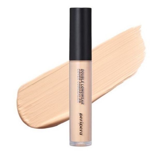 Peripera Double Longwear Cover Concealer, 5.5g - 02- Natural beige