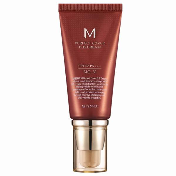 Missha Perfect Cover BB Cream SPF42 PA+++, 50ml - 31 Golden Beige