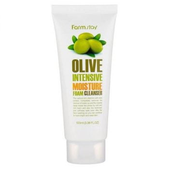 Farmstay Olive Intensive Moisture Foam Cleanser, 100ml