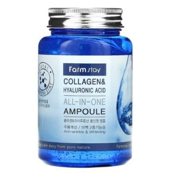 Farmstay Collagen&Hyaluronic Acid All in One Ampoule, 250ml