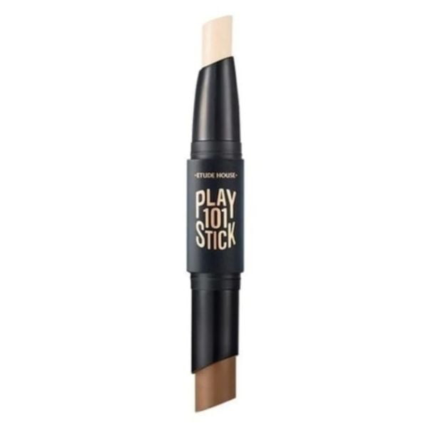 Etude Play 101 Stick Contour Duo, 5.8g, Baton Contouring - 02 Intense