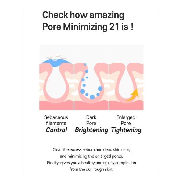 TIA’M Pore Minimizing 21 Serum, 40ml