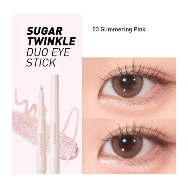 Peripera Sugar Twinkle Duo Eye Stick, Baton Glitter