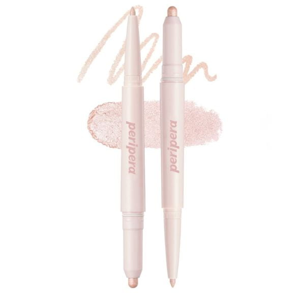 Peripera Sugar Twinkle Duo Eye Stick - 01 Dewy Nude