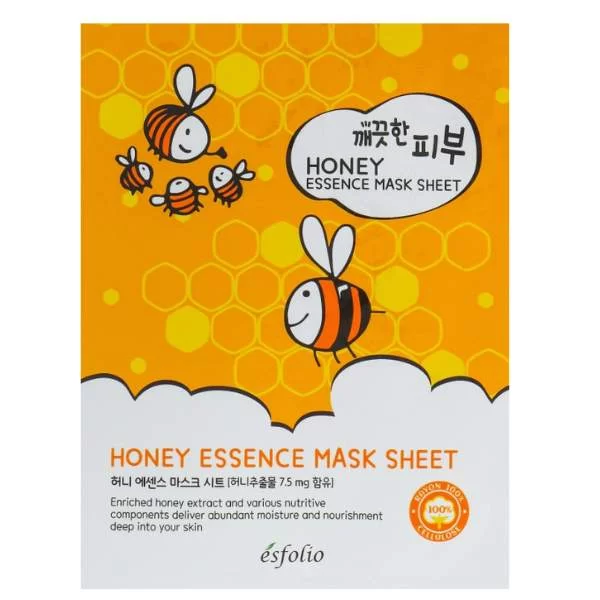 Masca faciala cu miere, a brandului coreean Esfolio