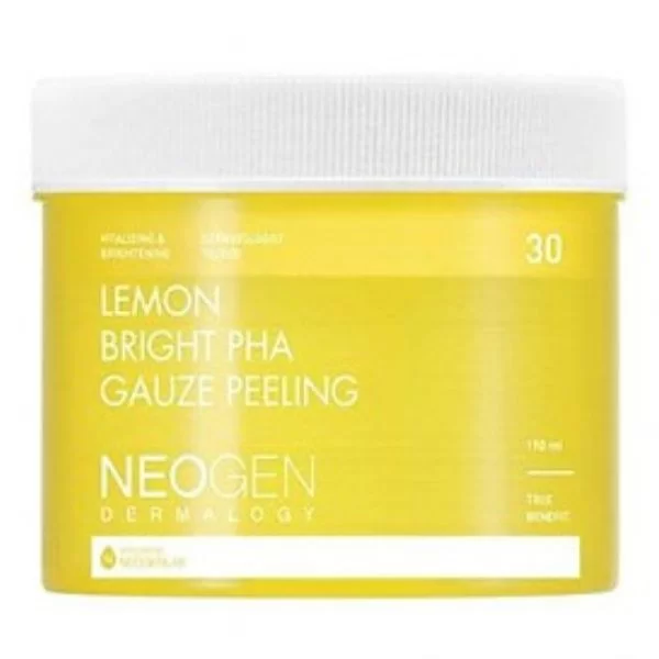 Neogen Dermalogy Lemon Bright PHA Gauze Peeling, 30buc