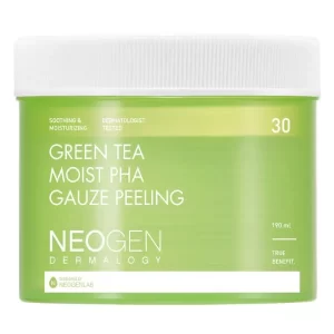 Neogen Dermalogy Green Tea Moist PHA Gauze Peeling, 30buc