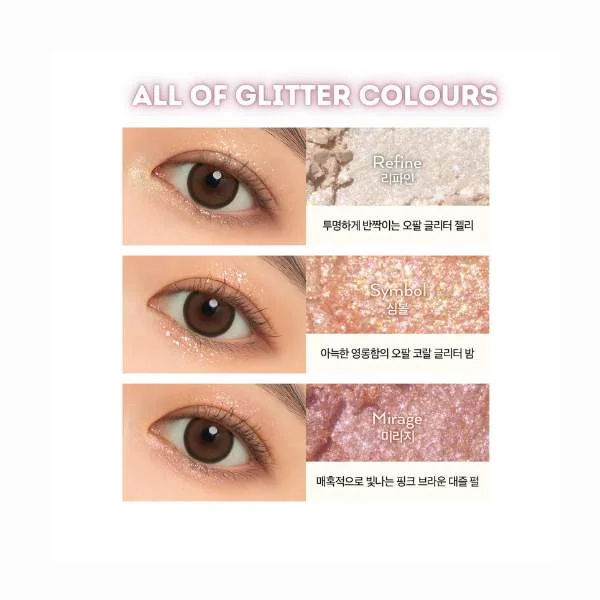 Unleashia Glitterpedia Eye Palette, 01 All of Glitter