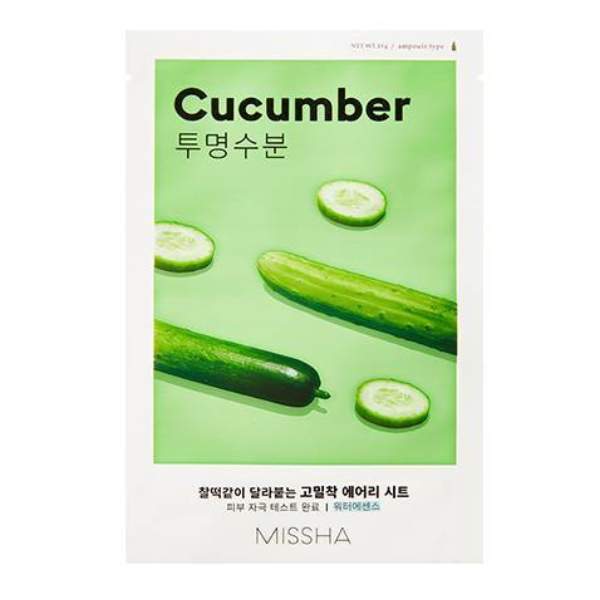 Missha Airy Fit Sheet Mask, Cucumber