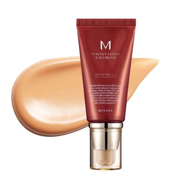 Missha Perfect Cover BB Cream SPF42 PA+++, 50ml - 25 Warm Beige