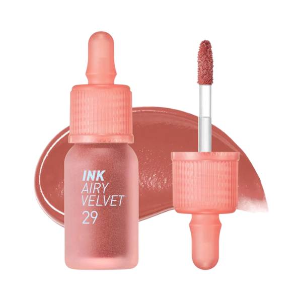 Peripera Airy Velvet, 4g, Ruj lichid semimat - 29 What Are You Fig