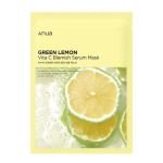 Anua Green Lemon Vita C Blemish Serum Mask, 25ml