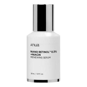 Anua Nano Retinol 0.3% + Niacin Renewing Serum, 30ml