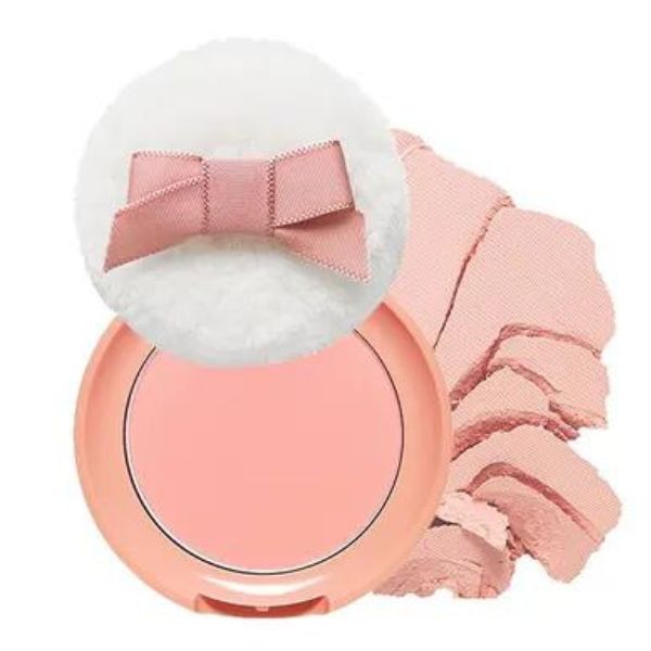 Etude Lovely Cookie Blusher, Fard obraz - Apricot Peach Mousse