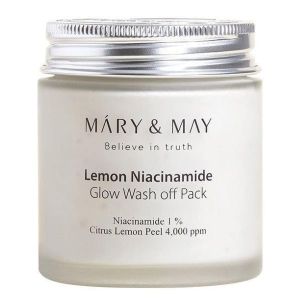 Mary and May Lemon Niacinamide Glow Wash Off Mask Pack, 125g-5