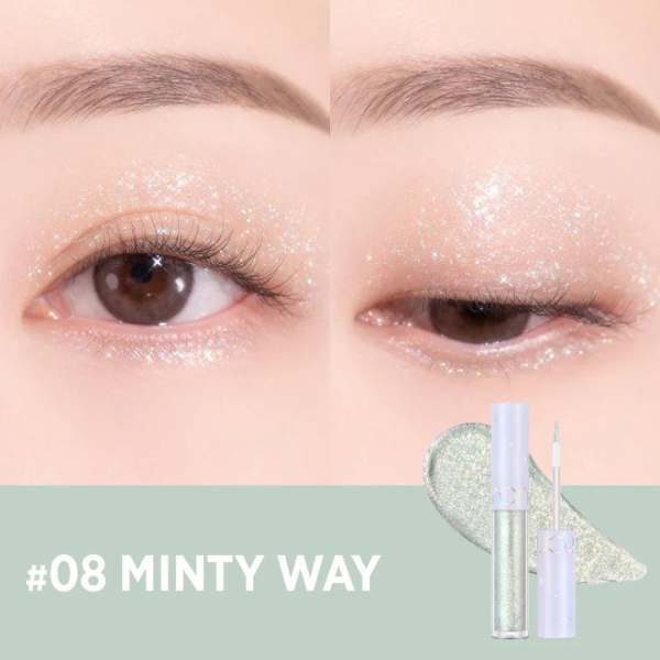 Romand The Universe Liquid Glitter, 2g - 08 Minty Way