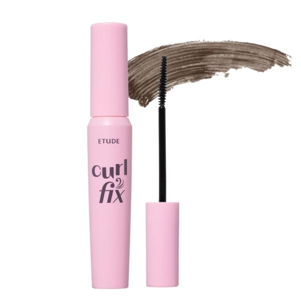 Etude Curl Fix Mascara - Gray Brown (Gri-Maro)