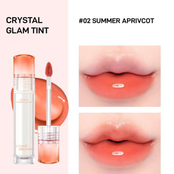 Clio Crystal Glam Tint - 02 Summer Apricot