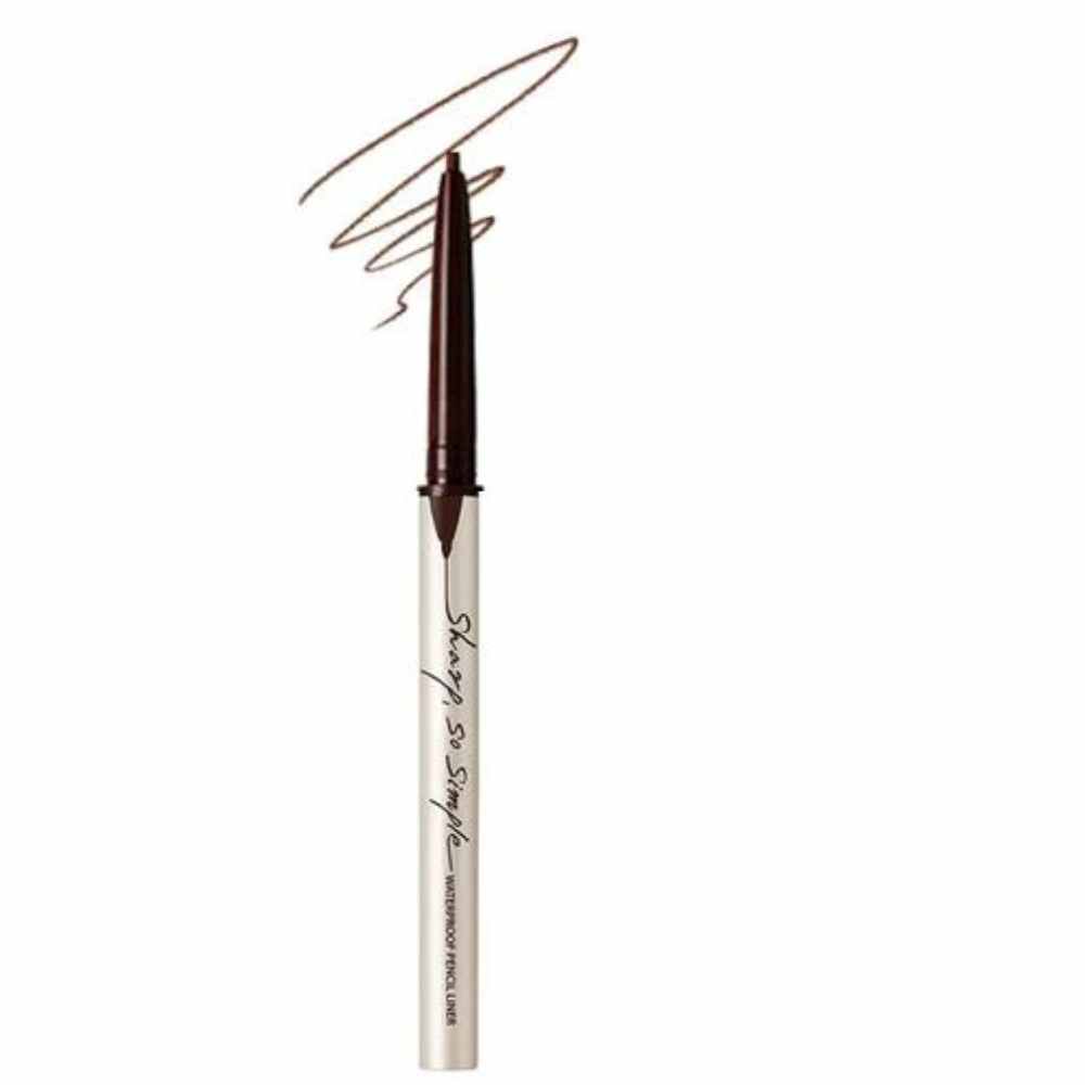 Clio Sharp So Simple Waterproof Pencil Liner - 02 Brown