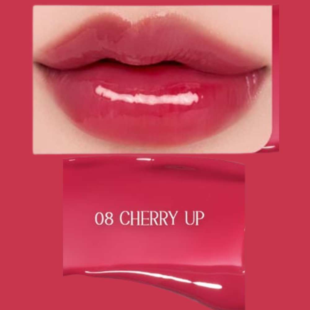 Romand Glasting Color Gloss, 4g - 08 Cherry Up