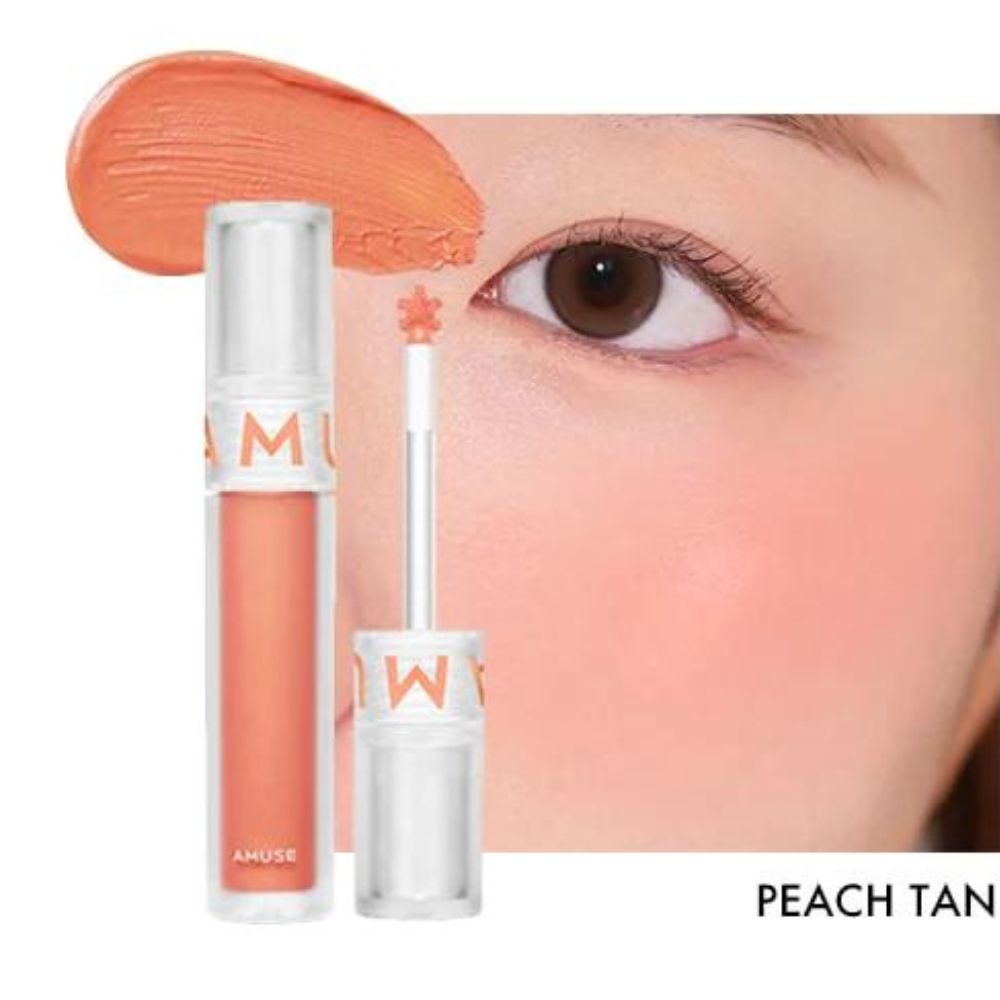 Amuse Soft Cream Cheek, 3g - 03 Peach Tan