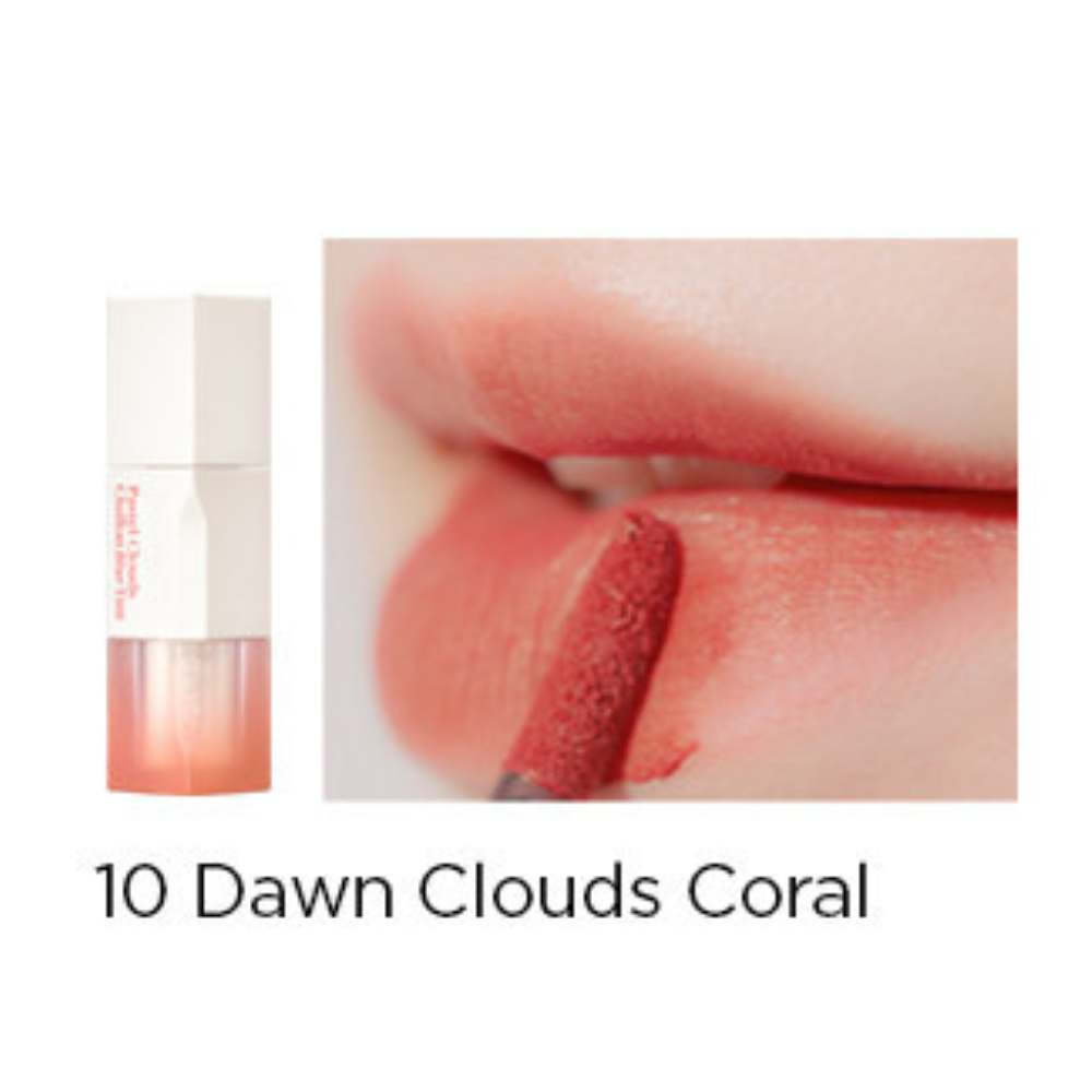 Clio Chiffon Blur Lip Tint - 10 Dawn Clouds Coral