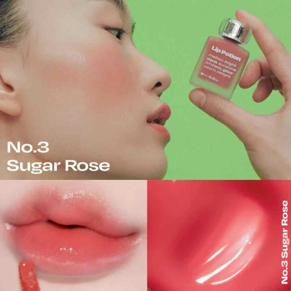 Alternative Stereo Lip Potion Aqua Glow, 9ml - 03 Sugar Rose