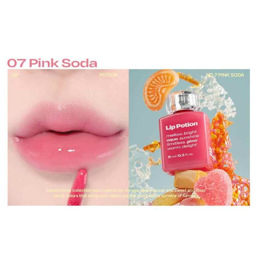 Alternative Stereo Lip Potion Aqua Glow, 9ml - 07 Pink Soda