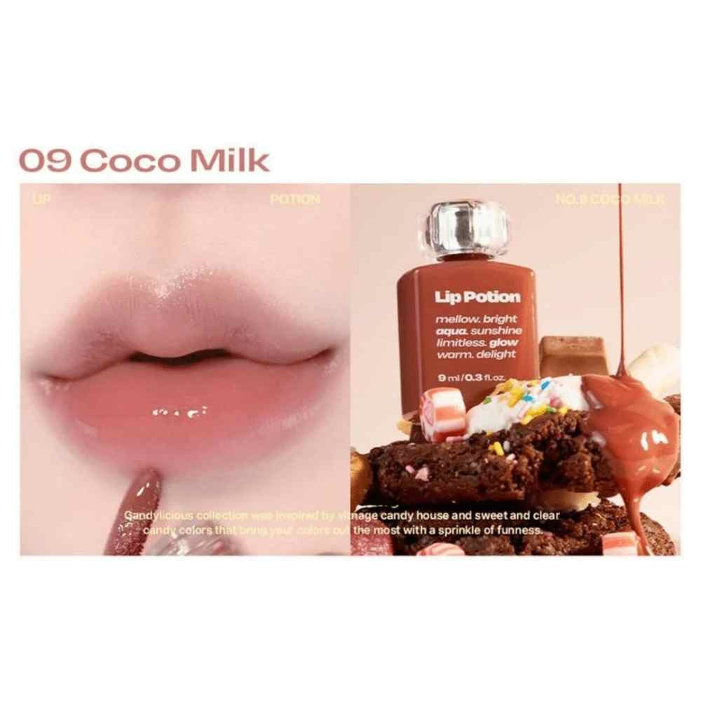 Alternative Stereo Lip Potion Aqua Glow, 9ml - 09 Coco Milk