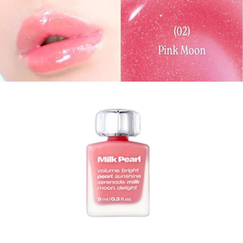 Alternative Stereo Lip Potion Milk Pearl Gloss, 9ml - 02 Pink Moon