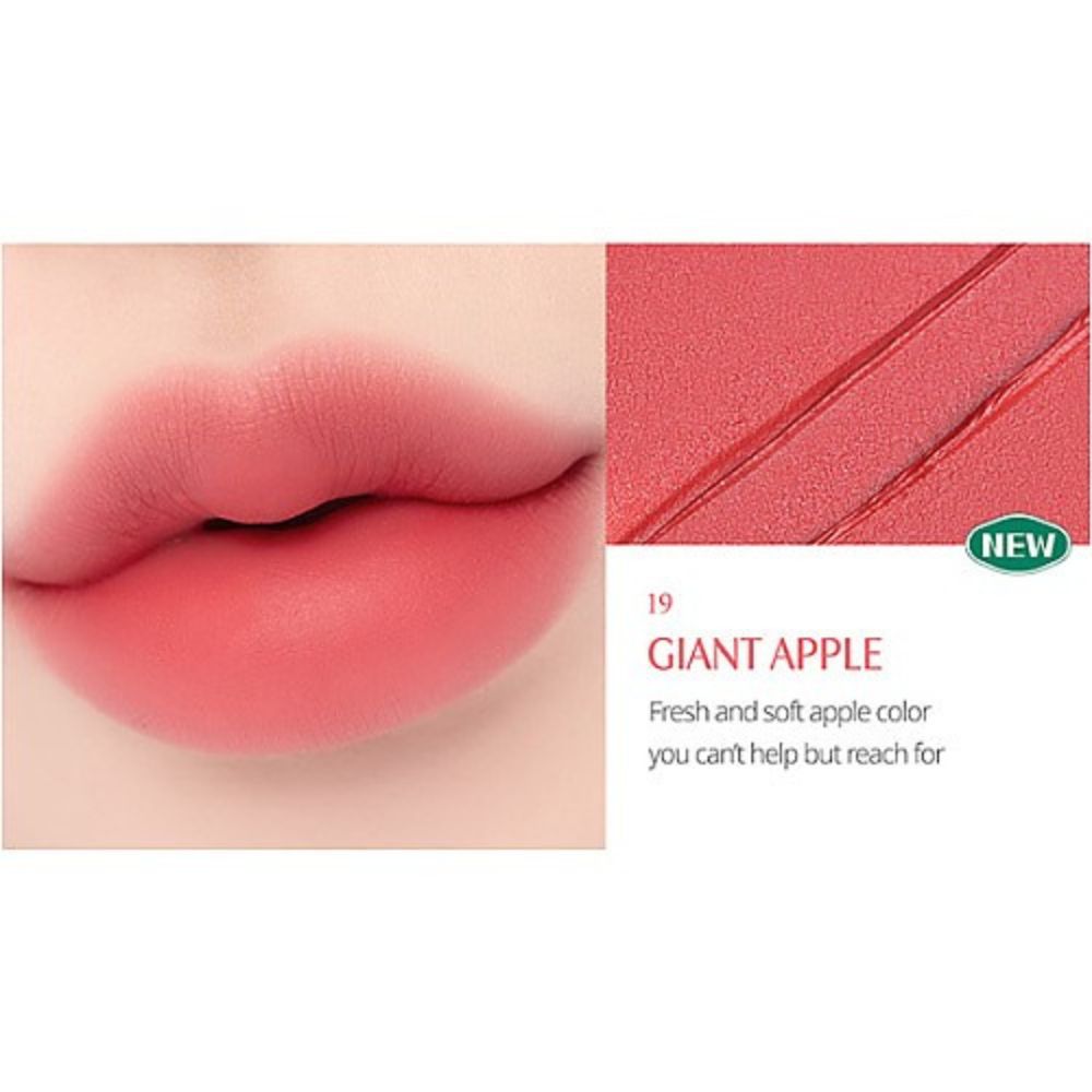 Clio Chiffon Blur Lip Tint - 19 Giant Apple K-market Edition