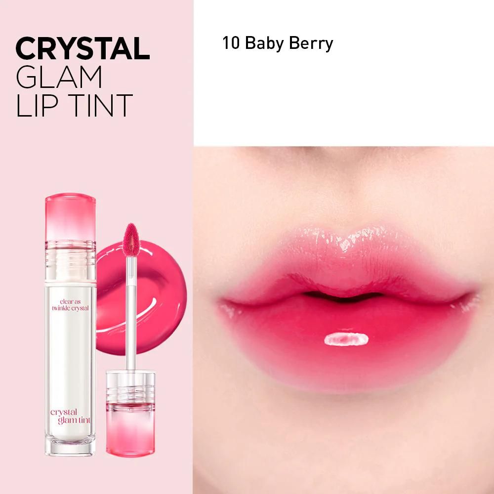 Clio Crystal Glam Tint - 10 Baby Berry