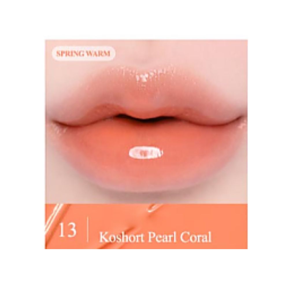 Clio Crystal Glam Tint Luxury Koshort Special Edition - 13 Koshort Pearl Coral LUXURY KOSHORT