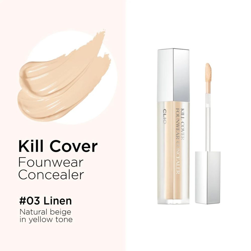 Clio Kill Cover Founwear Concealer - 03 Linen