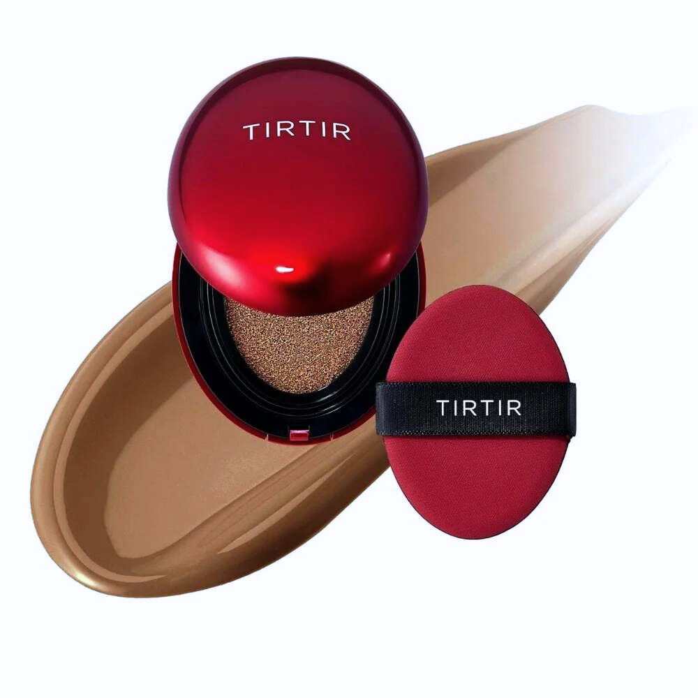 TirTir Mask Fit Red Cushion, 18g - 45N Saddle Brown