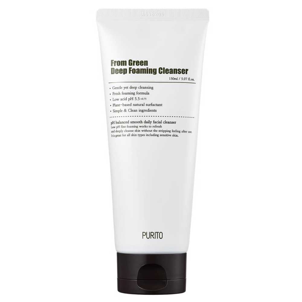 Purito From Green Deep Foaming Cleanser, 150ml