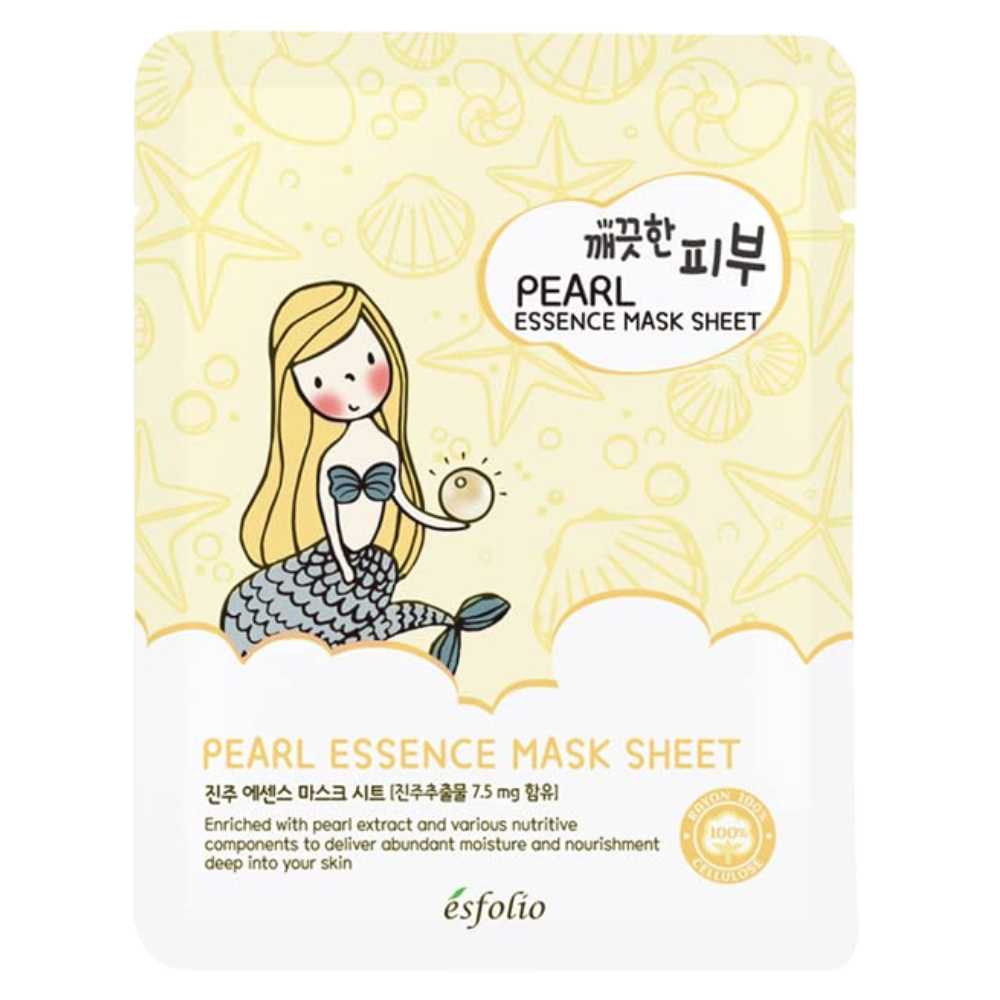 Esfolio Pure Skin Pearl Essence Mask Sheet