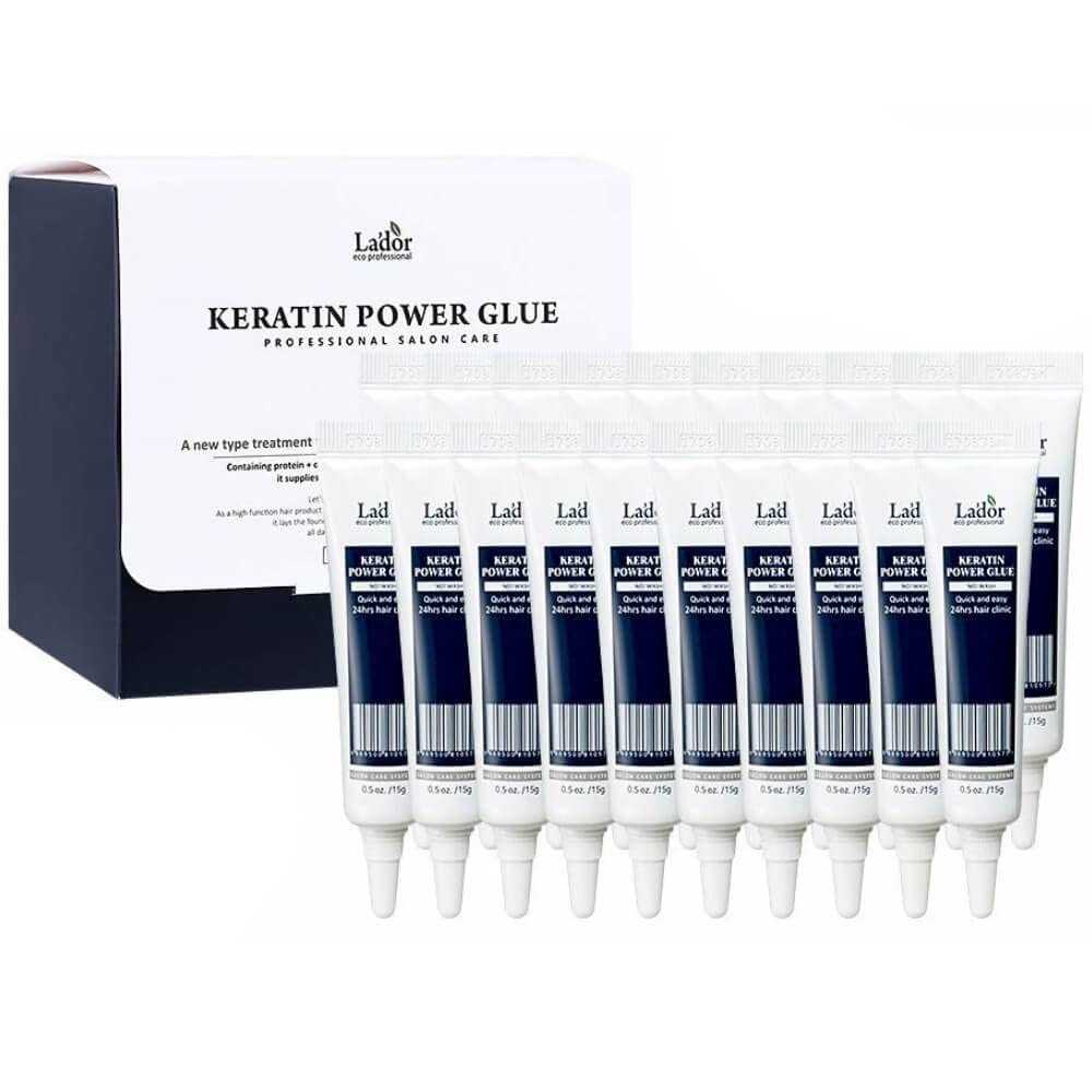 Lador Keratin Power Glue, Fiole individuale - 15g x 20