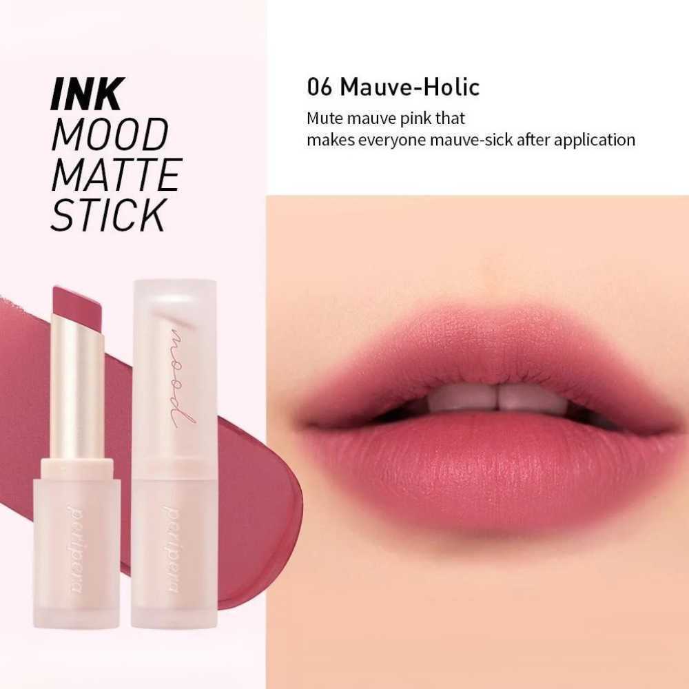 Peripera Ink Mood Matte Stick - 06 MAUVE-HOLIC