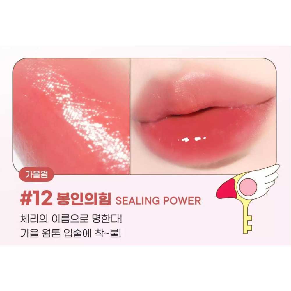 Peripera Water Bare Tint Cardcaptor Cherry Collection - 12 SEALING POWER