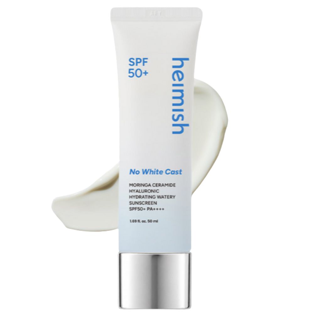 Heimish Moringa Ceramide Hyaluronic Acid Hydrating Watery Sunscreen, 50ml
